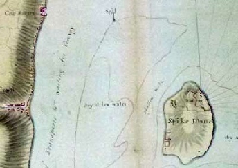 Vallencys military map of Cork harbour